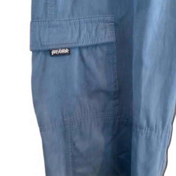 prAna teal outdoor cargo hiking , climbing , camping pants gorpcore - Picture 2 of 8